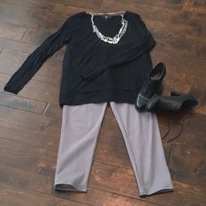 EUC!! Lightweight! Long black sweater